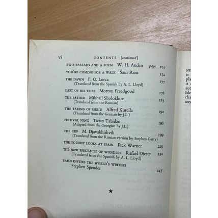 1937 "NEW WRITING" STORIES OF 15,000 WORDS EM FORSTER HARDBACK BOOK (P4)