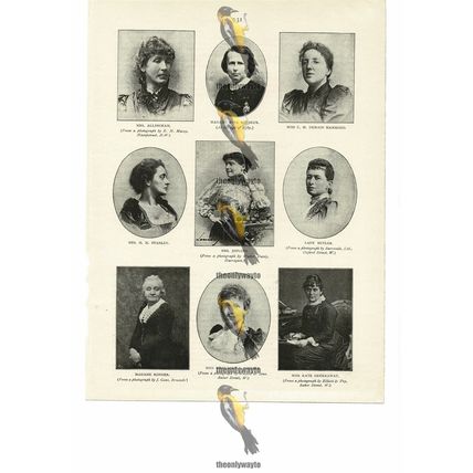 Celebrated Artists (3), Victorian Book Illustration (Print), 1894
