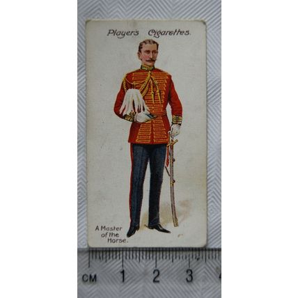 1911 Players Ceremonial & Court Dress No. 2 Master of the Horse