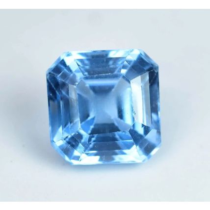 3.85 Ct Natural Blue Aquamarine Emerald Stunning Loose Gemstone