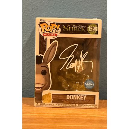 Funko Pop! Movies - Donkey #1598 Facsimile Laser Autographed (Box & Protector)