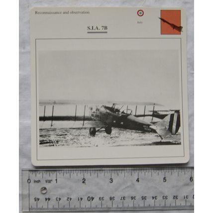 S.I.A. 7B - Italy - Recon & Observation - Collectors Club Card