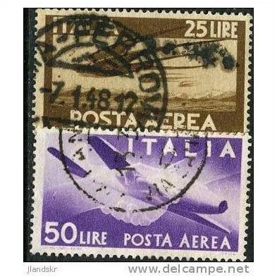 1945/1947 Michel 712+714 - fine used (o)