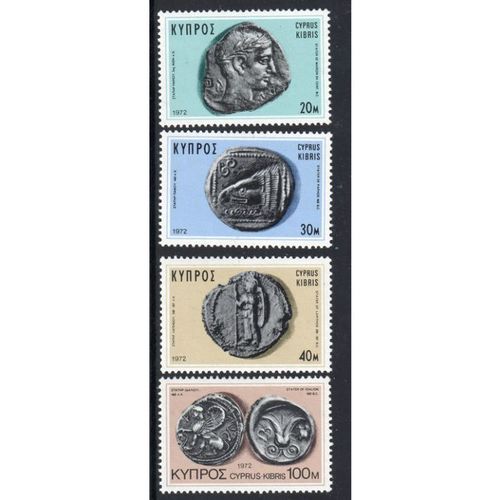 1972 CYPRUS Sg393 - Sg396 SET UN MOUNTED MINT MNH(G52)