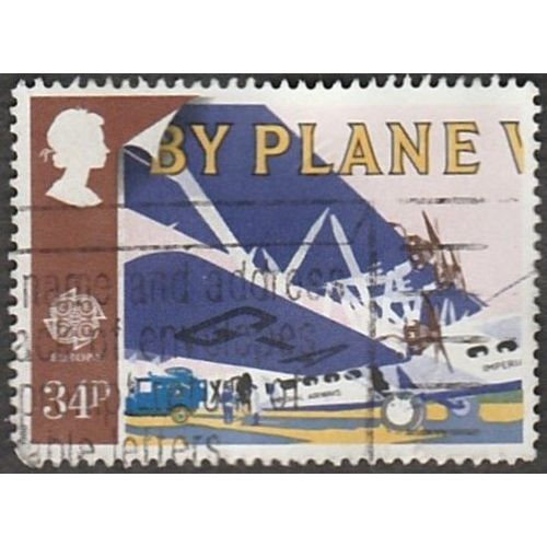 1988 Europa. Transport and Mail Services in the 1930's. 34p Value,Fine Used
