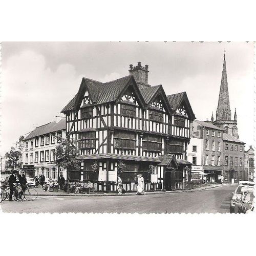 Hereford - Old House - Museum RP postcard c.1960s