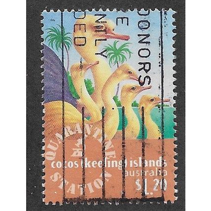CKI 1996 $1.20 'QUARANTINE STATION' FINE USED (EBID70-904)