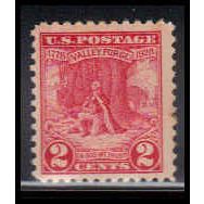 645 2c Valley Forge Fine MNH O0980