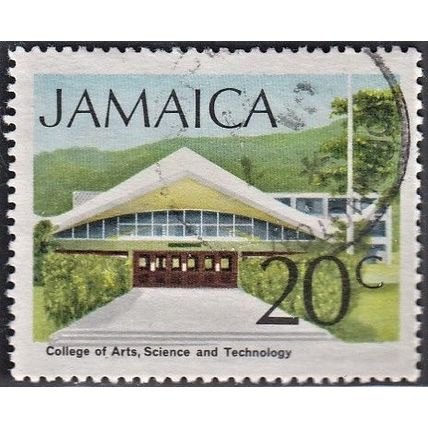 JAMAICA, 1972-79 20c College, SG 354 (Scott #353), fine used