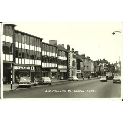 Yorkshire DONCASTER Hall Gate Postcard (Arjay 2121)