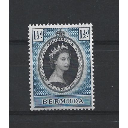 Bermuda.1953 Coronation stamp.Mounted Mint.Mar25