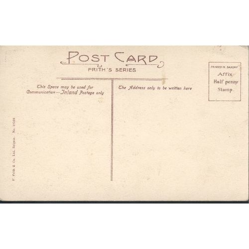 Antique British Postcard - Haddon Hall Chapel, Derbyshire