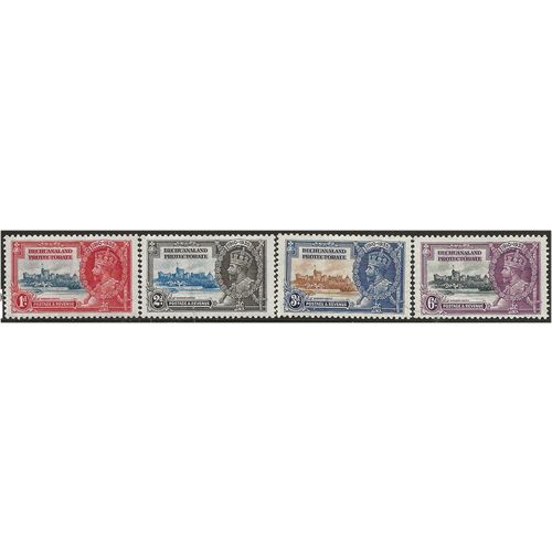 Bechuanaland Protectorate 1935 Silver Jubilee Set SG111-114 Mounted Mint . ..