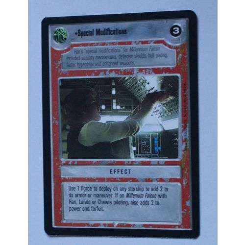 Star Wars CCG: Premier Limited # Special Modifications (A) light 1995 decipher