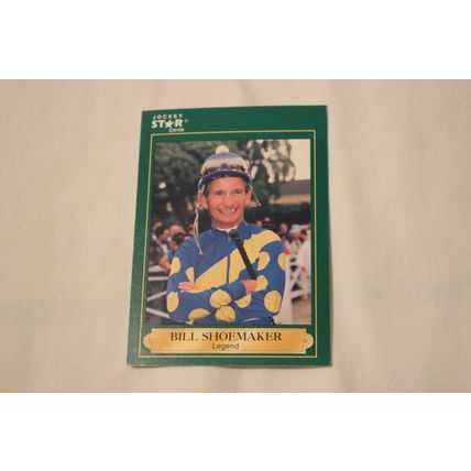 Bill Shoemaker 1991 Jockey Star NO. 5