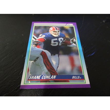 1990 Score Football Card # 174 Shane Conlan Excellent-Mint (6) Buffalo Bills
