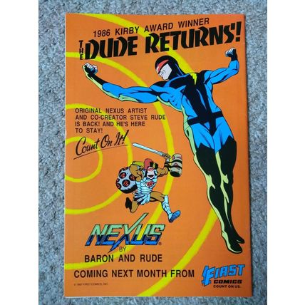 NEXUS # 32 (1987) FIRST COMICS (NM Condition)