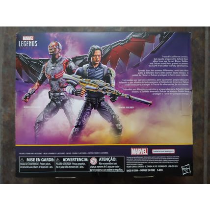WINTER SOLDIER & FALCON Marvel Legends 6" Action Figure sealed MIB Best Buy