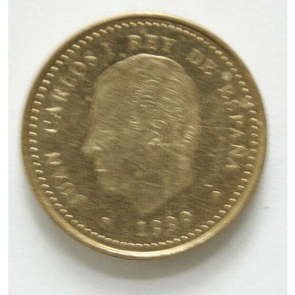 1999 Spanish 100 peseta coin