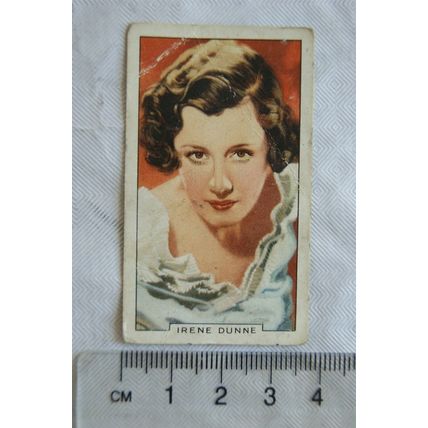 1935 Gallaher's Portraits of Famous Stars No. 13 Irene Dunne