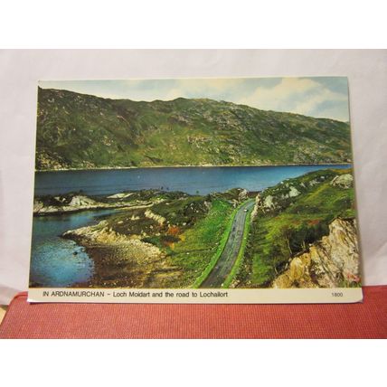 ARDNAMURCHAN, Highland, SCOTLAND . unused vintage postcard 'hAIL cALEDONIA' /