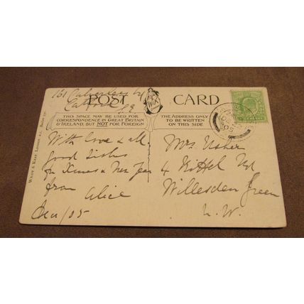 1905 fr Wildt & Kray Postcard - High Beech church, Epping Forest - Essex