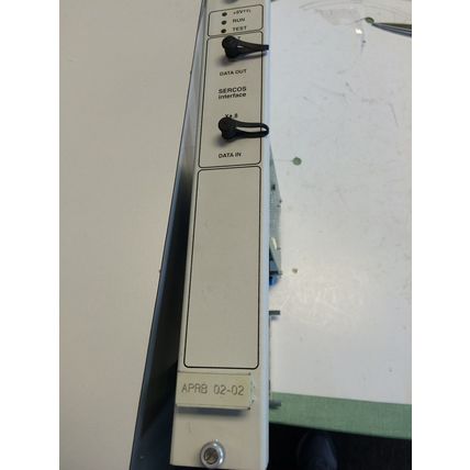 ABB APRB 02-02,R911257328,APRB 02-02-FW SERCOS MT AXIS INTERFACE,DAS 2-03/04,EW
