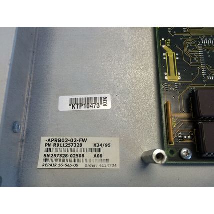 ABB APRB 02-02,R911257328,APRB 02-02-FW SERCOS MT AXIS INTERFACE,DAS 2-03/04,EW
