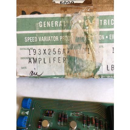 NEW GENERAL ELECTRIC 193X-256AAG01 AMPLIFIER CARD,193X-256AAGOI,193X256 AAG01,Cy