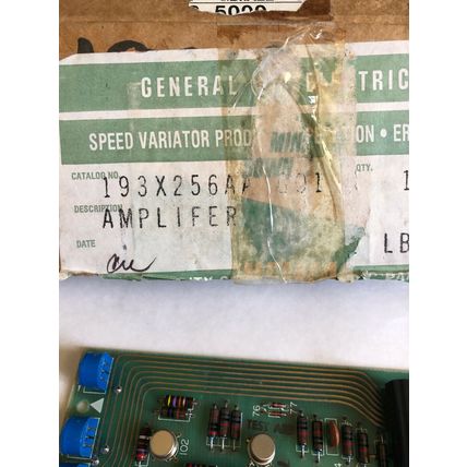 NEW GENERAL ELECTRIC 193X-256AAG01 AMPLIFIER CARD,193X-256AAGOI,193X256 AAG01,CO