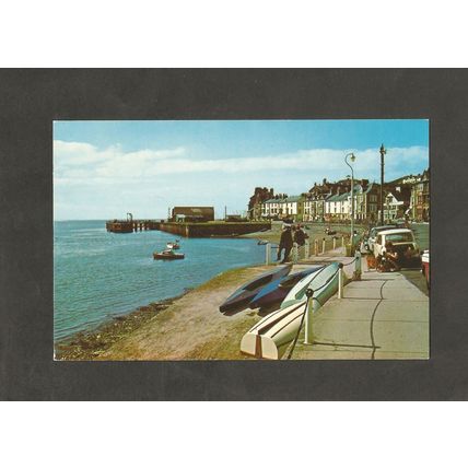 Postcard Aberdovey Wales Gwynedd The Harbour