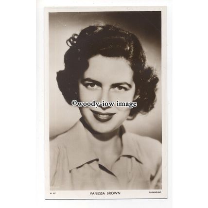 b4715 - Film Actress - Vanessa Brown, Picturegoer postcard No.W917