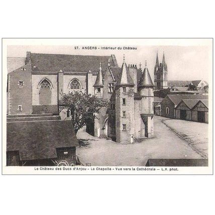 49 - Angers - intérieur du château