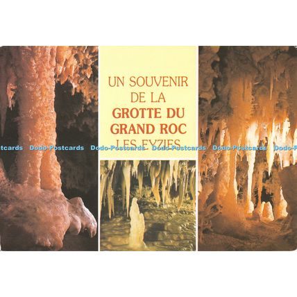 D098610 Un Souvenir de la Grotte du Grand Roc Les Eyzies. Dordogne. Grotte du Gr