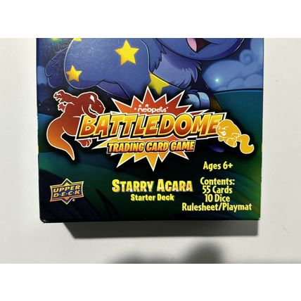 New Neopets Starry Acara Starter Deck Sealed in Box - 55 Cards