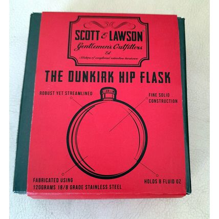 Scott & Lawson Dunkirk Hip Flask