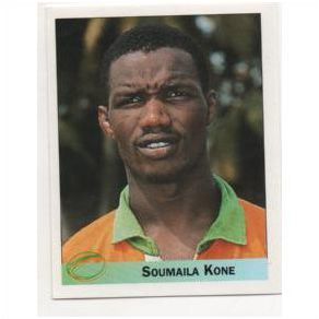 Merlin Rugby World Cup 1995 sticker No.252 Soumaila Kone