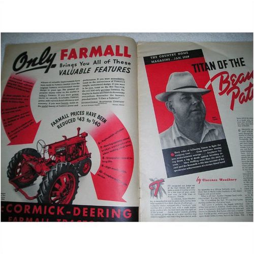 Rare Country Home Magazine. January 1939 zorfd2