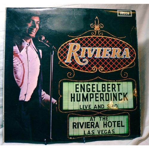 Englebert Humperdinck 'Live At The Riviera Hotel L.A' 1971 (Stereo) Decca TXS105