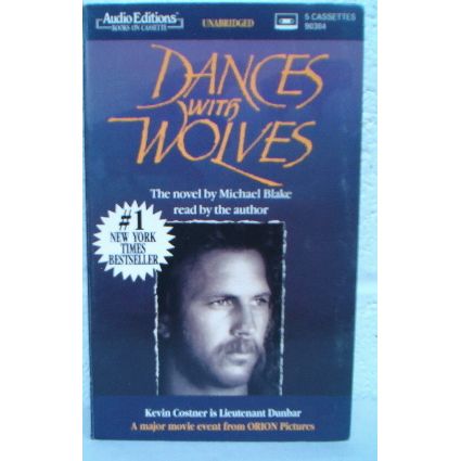 DANCES WITH WOLVES ' AUDIO BOOK ' Michael Blake (1991)