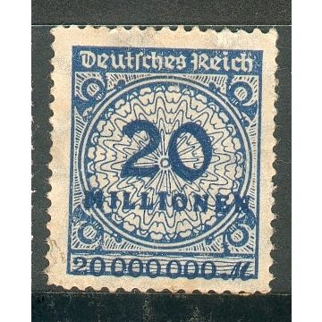 Germany 1923 - SG 321 - 20M blue - unused