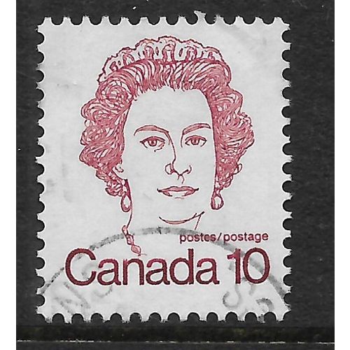 CANADA 1972 SG701 10c BROWN LAKE FINE USED#2