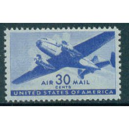 C30 30c Transport Plane Fine MNH Q0590