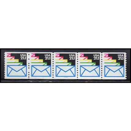 2150 21.1c Envelopes Very Fine MNH LGG PNC 111111/5 X2461