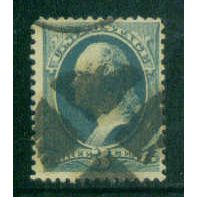 Used 184 3c George Washington Just Clears Nice Cnx M00266