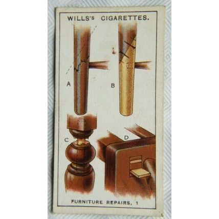 1927 Wills Household Hints 21 Furniture Repairs 1