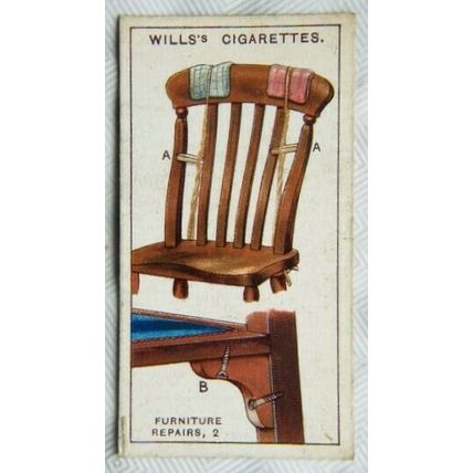 1927 Wills Household Hints 22 Furniture Repairs 2
