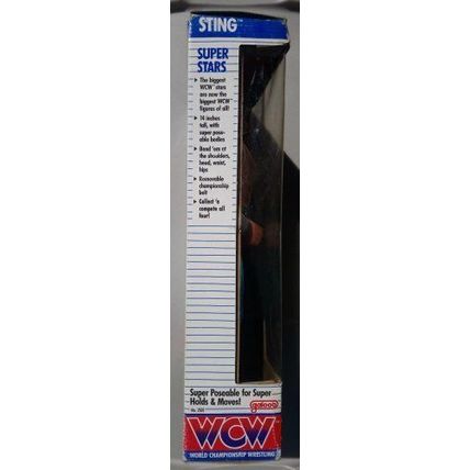 wwf ljn hasbro galoob wrestling superstars 12" sting wrestling figure