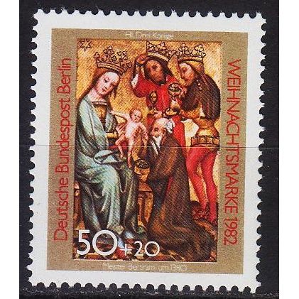 GERMANY BERLIN [1982] MiNr 0688 ( **/mnh ) Weihnachten