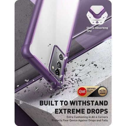 i-Blason Ares Clear Case for Galaxy Note 20 5G 6.7"-PURPLE-NEW-FAST SHIPPING